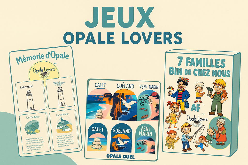 Opale games - Pack 3 jeux